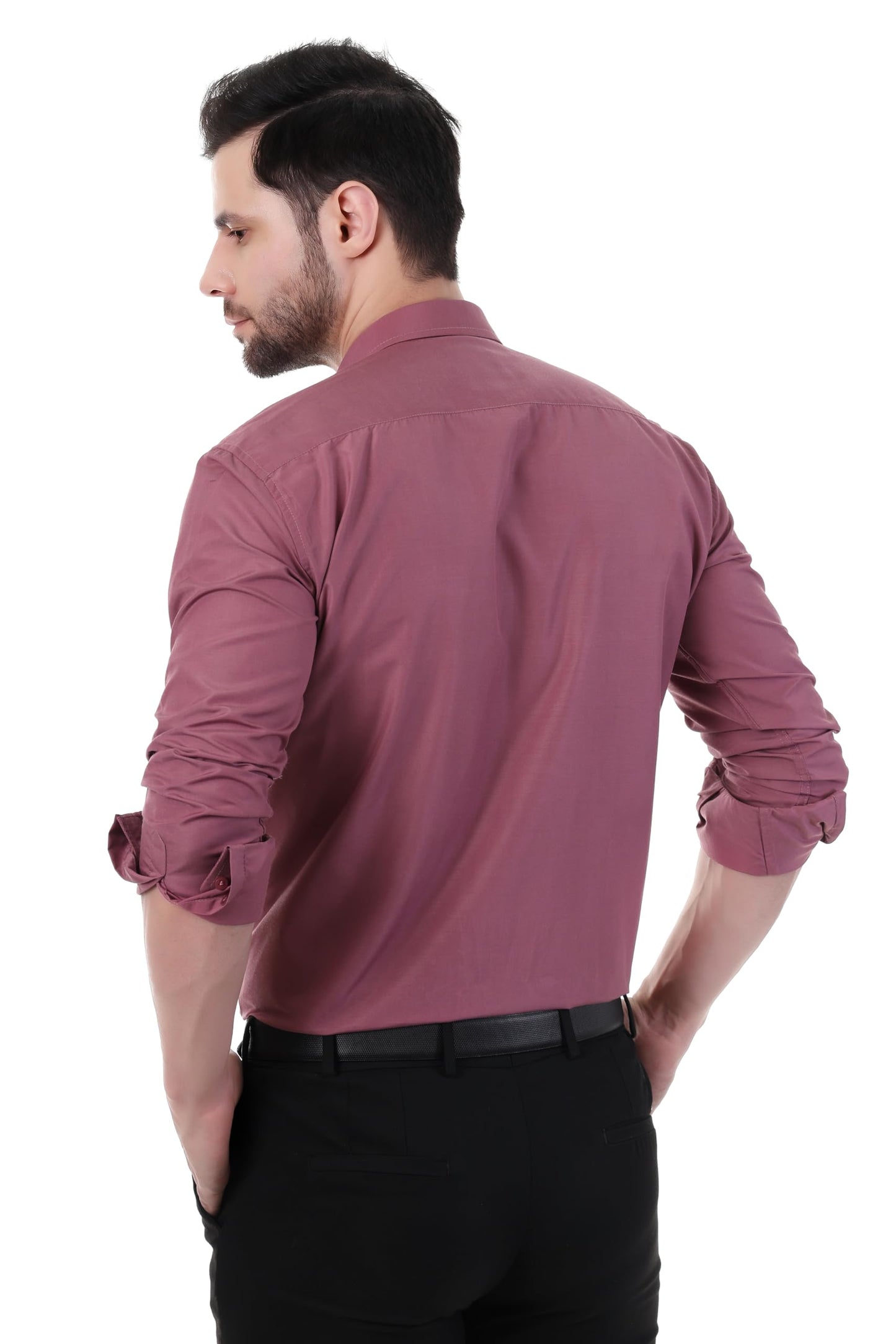Xjarvis Clifton Men’s Regular Fit Cotton Blend Full Sleeve Shirt with Pocket – Casual & Formal