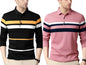 Noble Monk MenS (Combo Pack Of 2) -Regular Fit Polo T Shirt |Full Sleeves T-Shirt