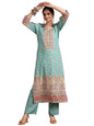 Libas Womens Printed Crepe Straight Kurta For Women