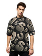 The Souled Store: Waves Men and Boys Short Sleeves Round Neck Graphic Printed Cotton Lightweight Comfortable All-Season Oversize