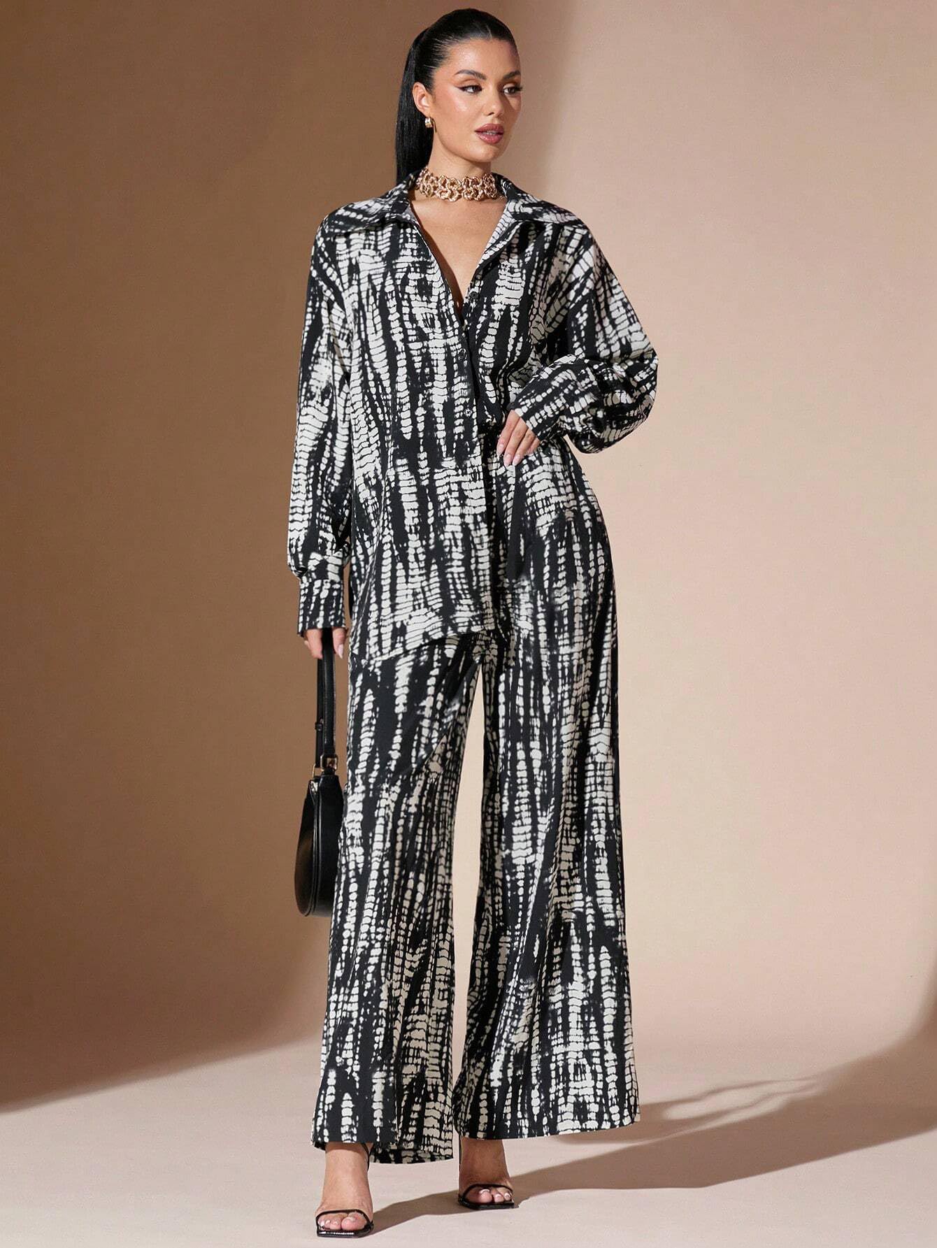 Toochki Womens Cotton Printed Two Piece Dress Top & Palazzo