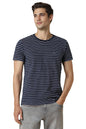 Allen Solly Men Slim Fit Striped Crew Neck T-Shirt