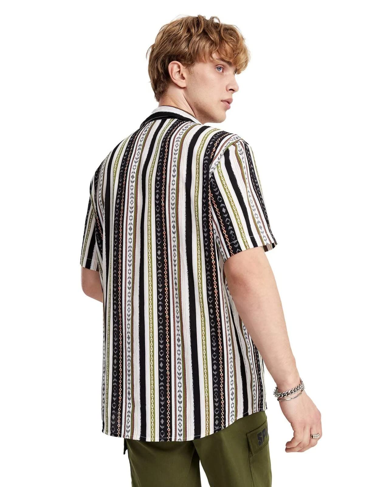 Leriya Fashion Shirt For Men || Rayon Abstract Printed MenS Shirt || Short Sleeves Hawaiian Beach Shirt || Perfect For Camp ||
