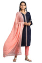 W for Woman Women's Rayon Pleated Kurta