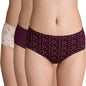 Nykd (Nyp100 Assorted Breathable Cotton Hipster Panty Set For Women | Mid Rise, Medium Coverage With Anti Bacterial & Anti Odour