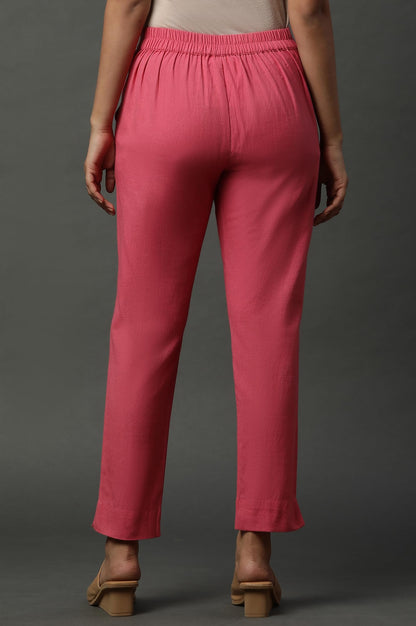 Aurelia Womens Slim Trousers (24FEA60015_Pink