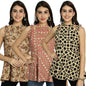 Pinkmint Halter Neck with Tie Back Short Combo Tops for Women ll Fancy Regular Fir Tops ll Casual Wear (Pack of 3)