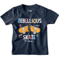 Bon Organik Boys Regular Fit T-Shirt (BON12182_Navy Blue