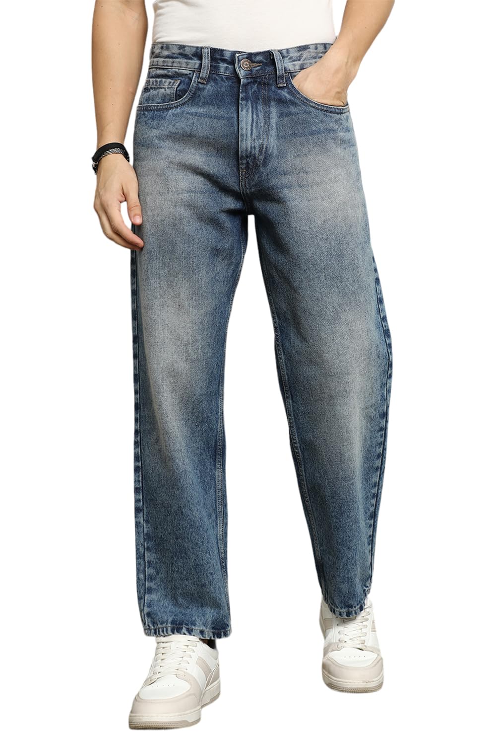 High Star MenS Classic Jeans (Hsmjns2401_Jun_Blue2