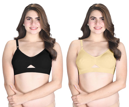 Pack Of 2 Venus Board Bottom Bra With Adjustable Strap