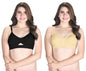 Pack Of 2 Venus Board Bottom Bra With Adjustable Strap