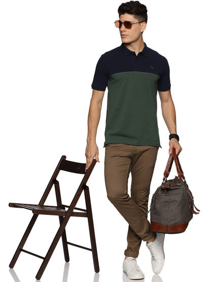 ADRO Premium Polo T-Shirt for Men (PN23-S6-NBSG-SG_Stone Green)