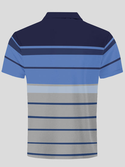MenS Regular Fit Polo T Shirt |Half Sleeves |Collar Tshirts |Nobel Monk T Shirt | Casual Tshirt Blue