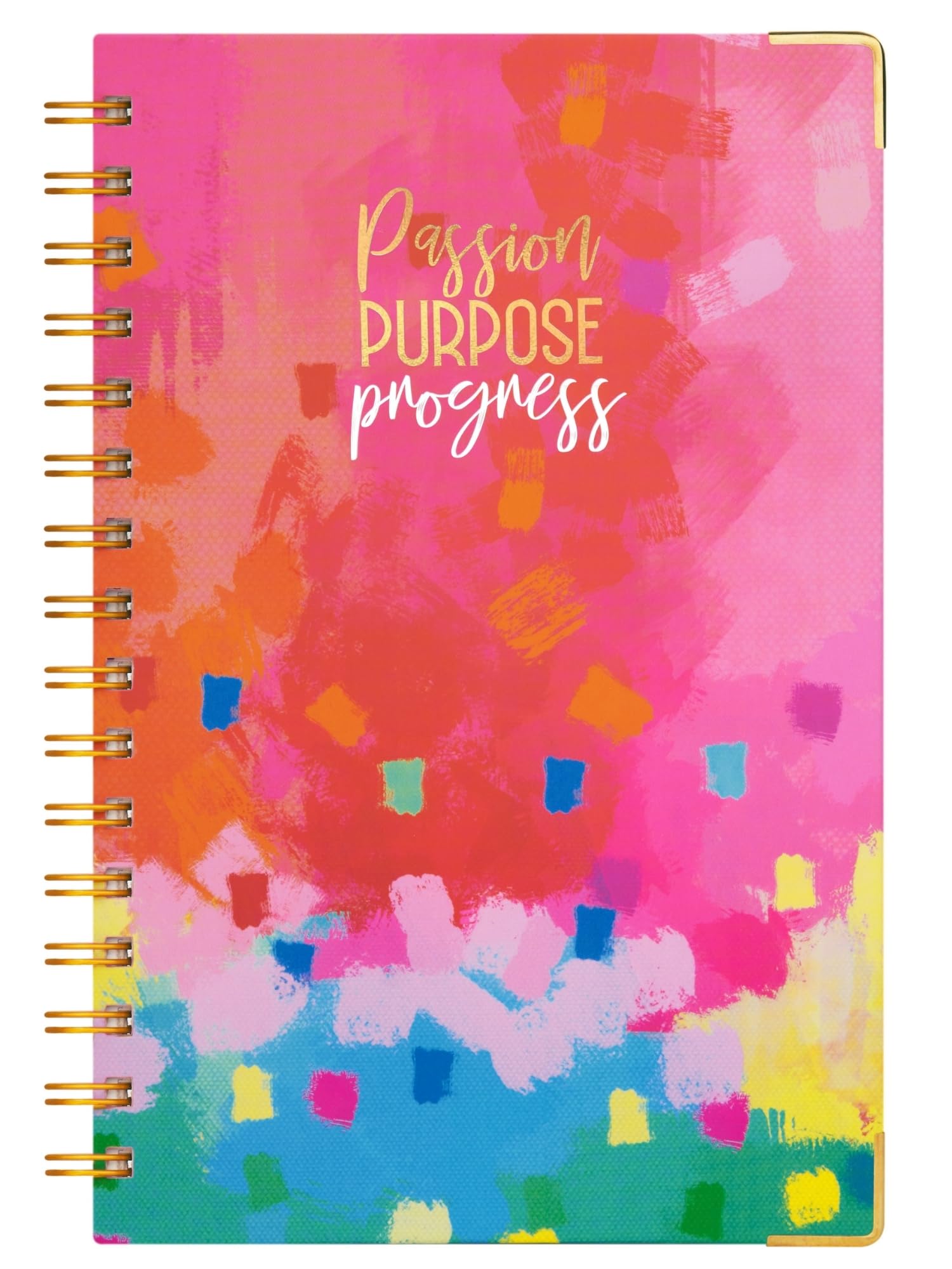 Doodle Undated Daily Planner | A5 Hard Cover | Wiro Bound | 192 Ruled Pages | 80 GSM | Lay Flat Design | Metal Corners | Plan yo