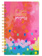 Doodle Undated Daily Planner | A5 Hard Cover | Wiro Bound | 192 Ruled Pages | 80 GSM | Lay Flat Design | Metal Corners | Plan yo