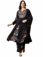 Fashion Basket Georgette Straight Floral Plazzo Kurta Set