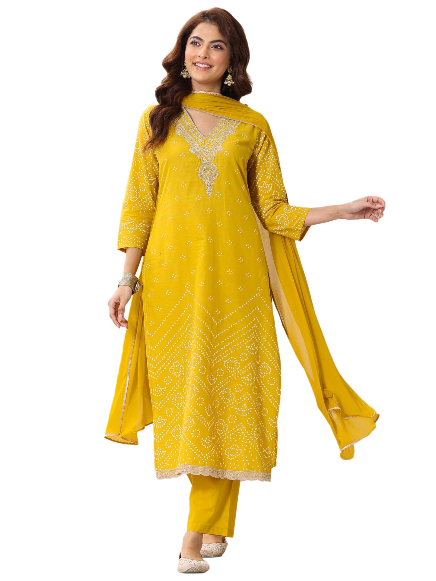 Libas WomenS Cotton Blend Kurta Sets (99130Or