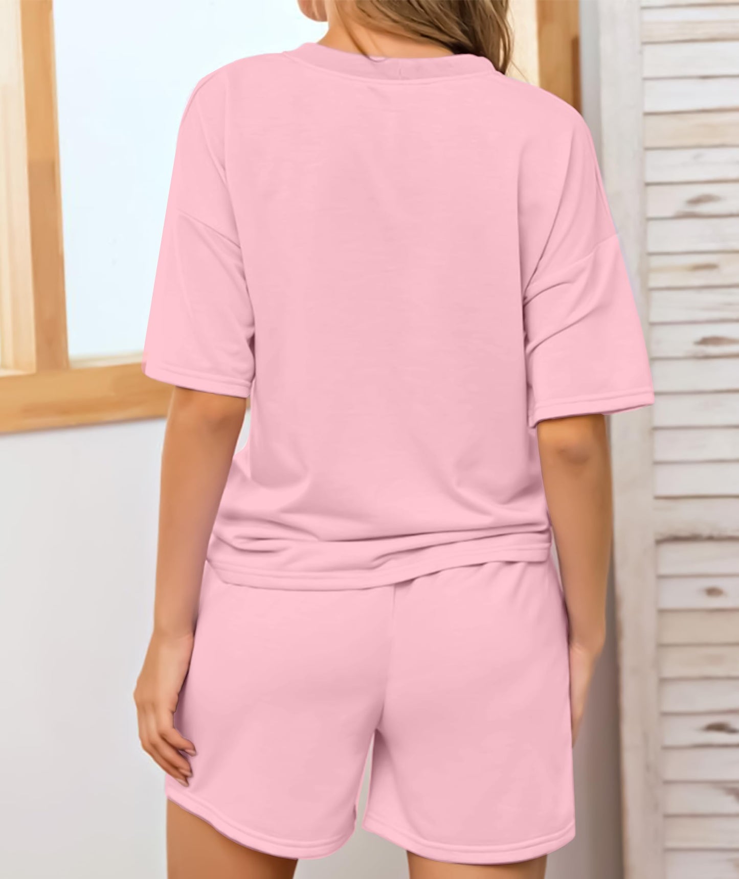 SHODOX Womens Cotton Blend Printed Tshirt and Short Co-ords Set (Pack of 1)