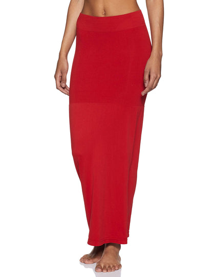 Zivame All Day Flared Mermaid Saree Shapewear for Women - Red