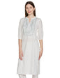 Aurelia WomenS Cotton Regular White Embroidered Straight Kurta (23Fea13851-605283