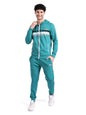The Indian Garage Co Mens Regular Fit Polyester Spandex Placement Print and Hoodie