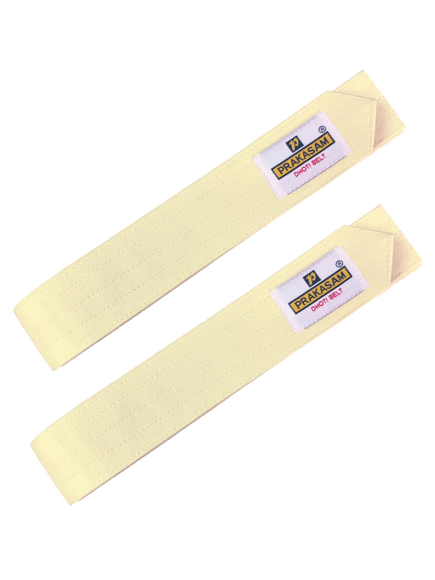 PRAKASAM COTTON Mens Cotton Dhoti Belt | Durable Canvas Cotton Waist Belt for Traditional Dhoti | Adjustable & Comfortable Dhoti