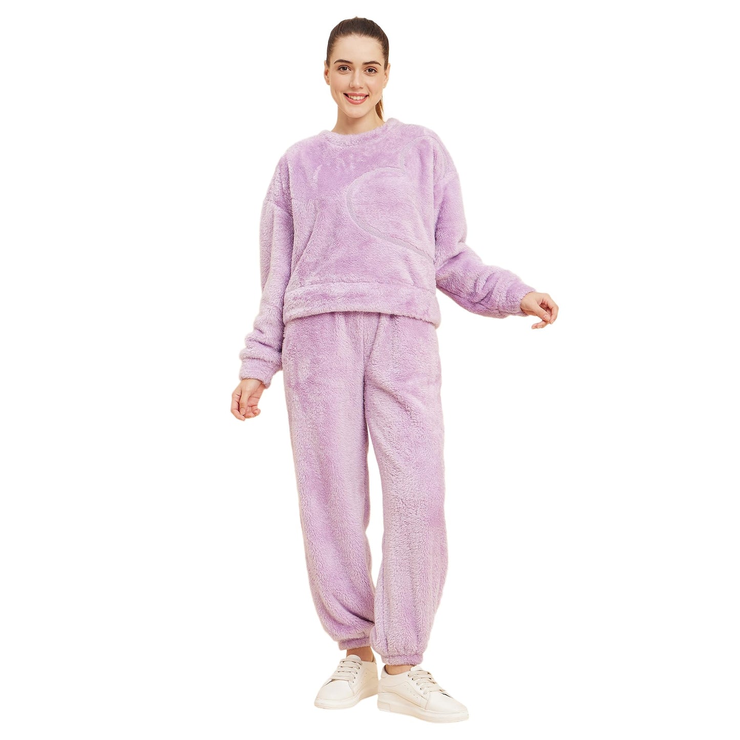 Sweet Dreams Women Solid Tracksuit