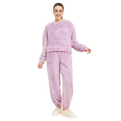 Sweet Dreams Women Solid Tracksuit