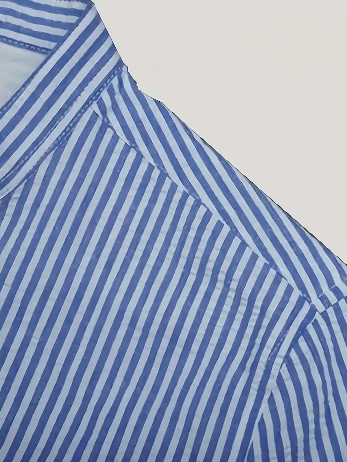 Noble Monk MenS Regular Fit Striped Shirt |Full Sleeves |Collar Shirts | Casual Shirt