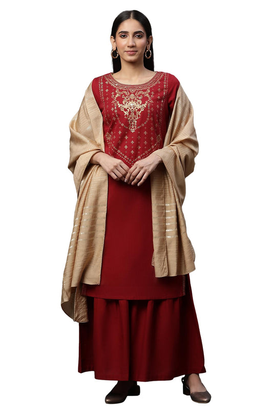 Aurelia MenS Cotton Kurta Set (23Auas14546-507685