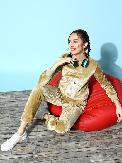 Sweet Dreams Women Printed Track Suit