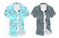 Kadiyu Half Sleeve Casual Printed Shirts For Men Regular Fit Printed Spread Collar Casual Shirt Lycra Fabric With Combo Shirt (P