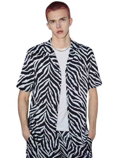Leriya Fashion Shirts For Men || Soft Rayon All Over Printed Shirts For Boys || Short Sleeves || Lapel Collar || Beach Wear Shir