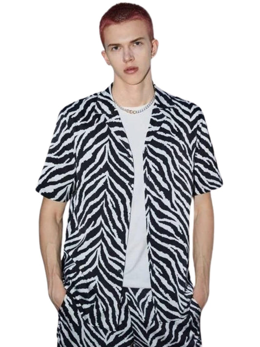 Leriya Fashion Shirts For Men || Soft Rayon All Over Printed Shirts For Boys || Short Sleeves || Lapel Collar || Beach Wear Shir