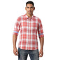 Pepe Jeans MenS Checkered Regular Fit Shirt (Pm308050255L_Red