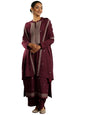 Libas WomenS Wool Blend Embroidered Kurta Set (48861W