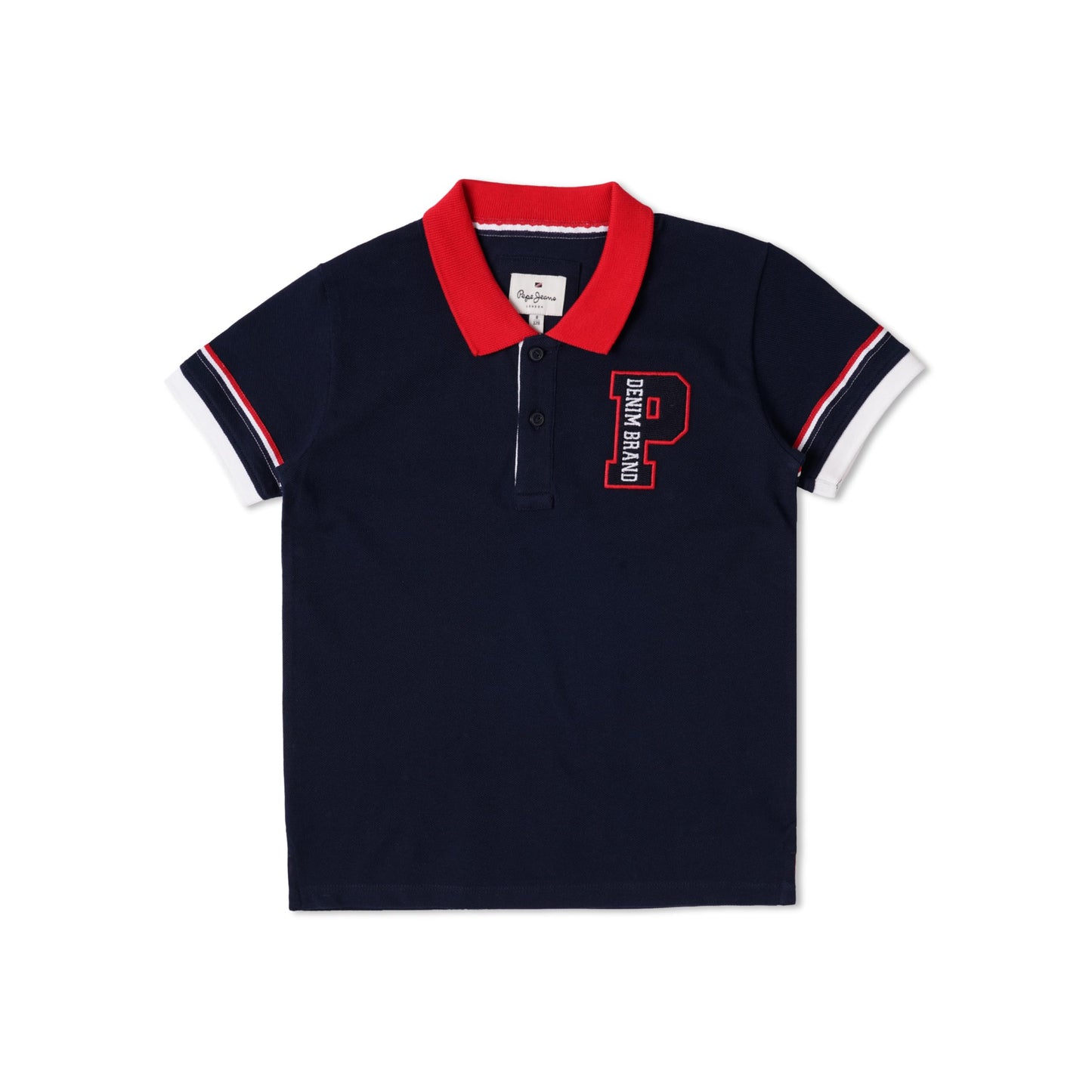 Pepe Jeans BoyS Regular Fit T-Shirt (Pb5408765958_Navy