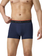 XYXX Mens Nylon Solid Trunks (Pack of 1) (XY_TB2_TRNK_Midnight Blue