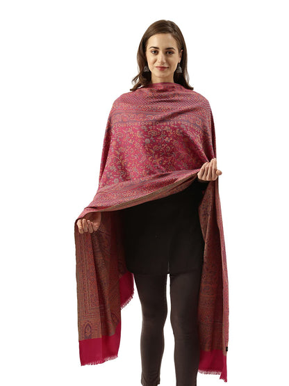 Pashmoda Women Ghazal Antique Jamawar Shawl (Size: 101 X 203 CM)