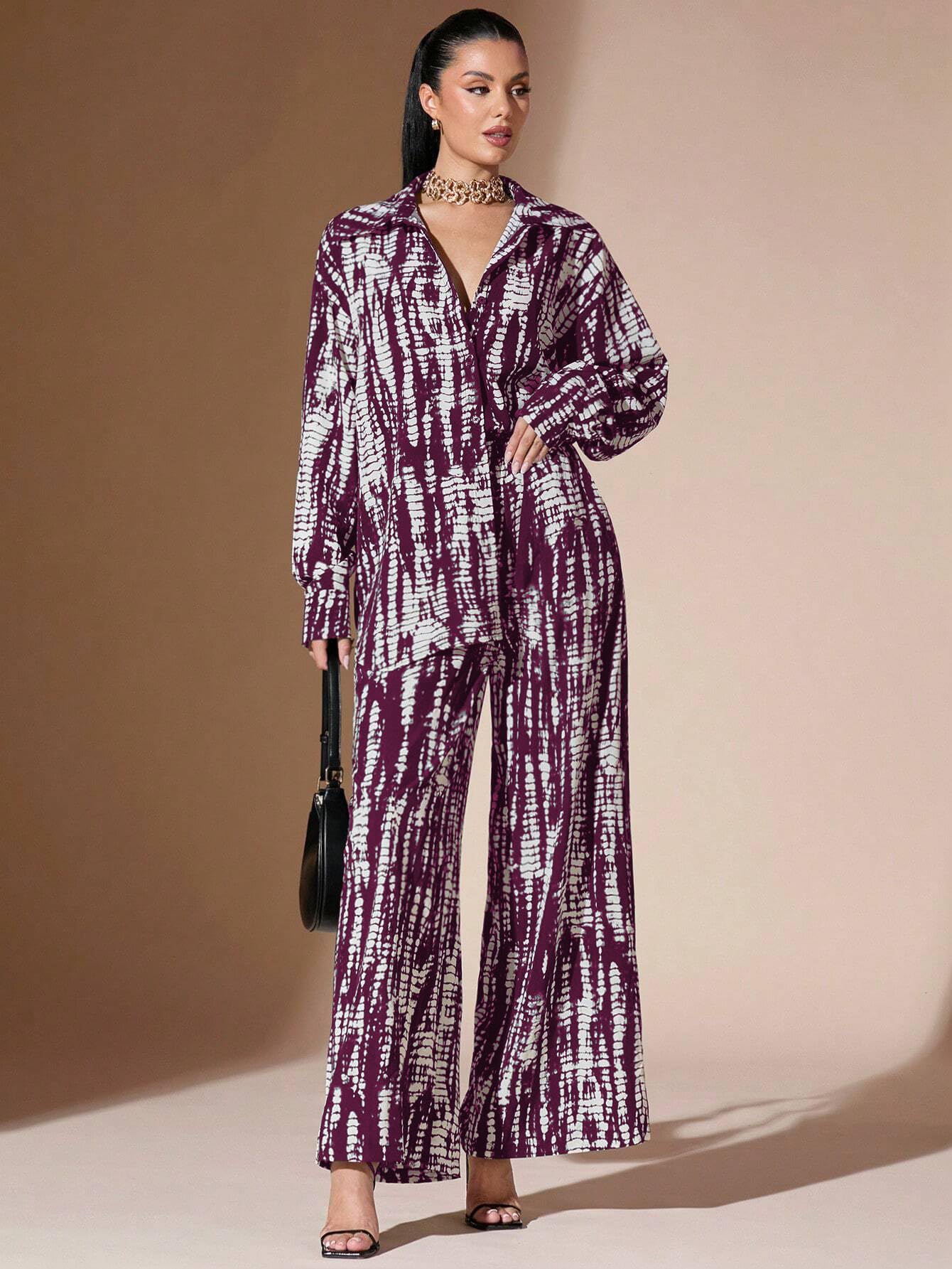 Toochki Womens Cotton Printed Two Piece Dress Top & Palazzo