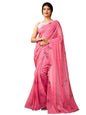 Satrani WomenS Chanderi Cotton Printed Ready To Wear One Minute Pre Pleated Readymade Saree With Unstitched Blouse Piece (32Rs3