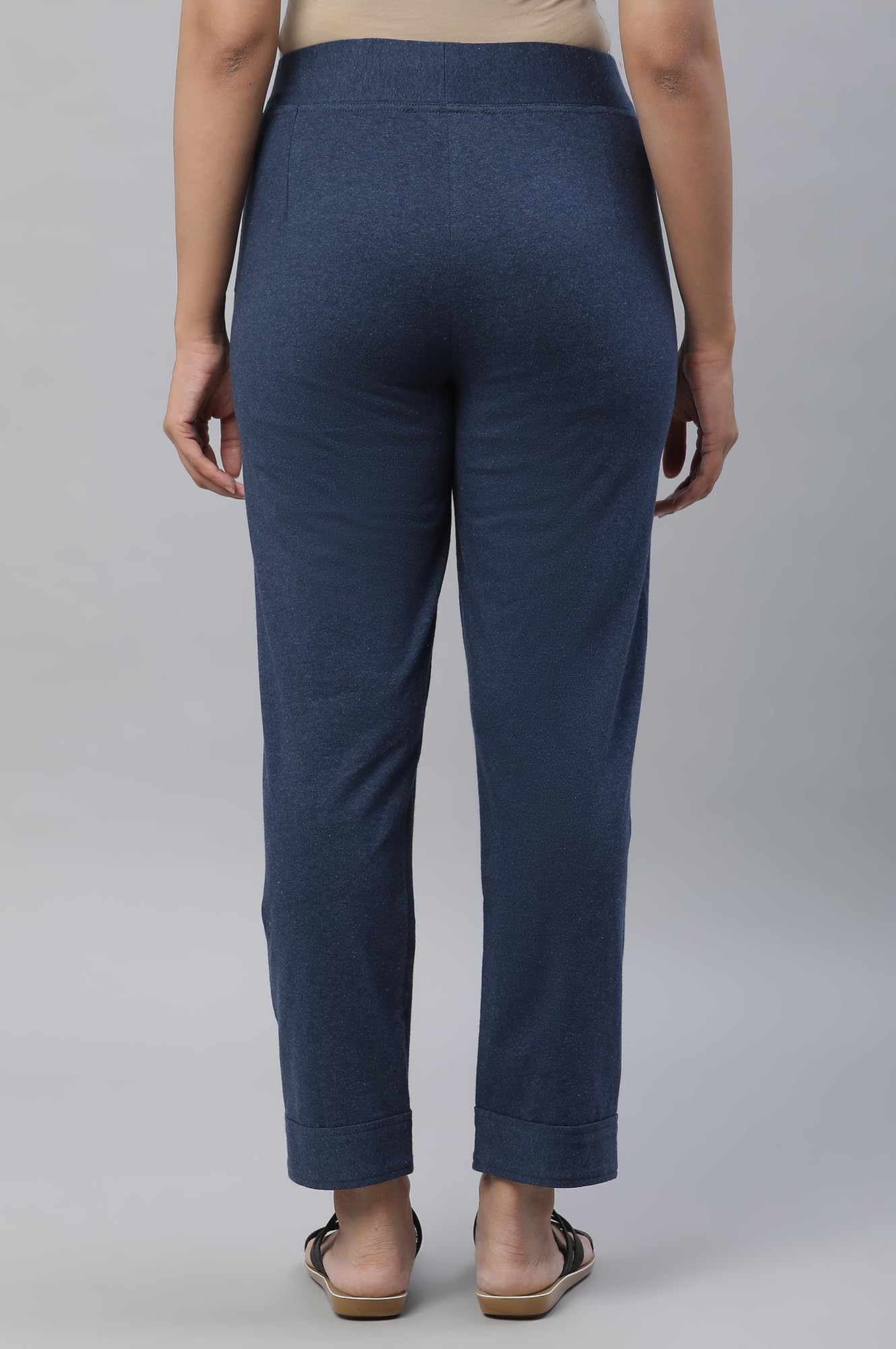 Aurelia Cotton Lycra Strechable Trouser For Women | Ankle Length Trouser For Women | Cotton Trouser For Women | Lycra Trouser Fo