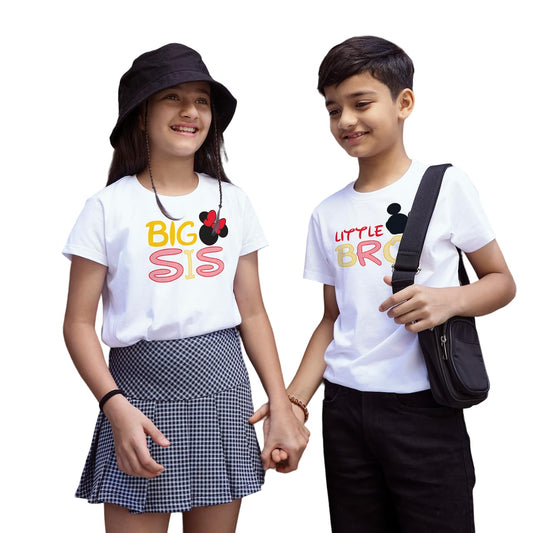 Bon Organik Girls Regular Fit T-Shirt (BON11470_Sister