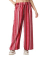 POPWINGS Casual Printed Trouser for Women || Loose Fit Trouser for Women || Latest Stylish Pull-On Trouser for Women || Casual S