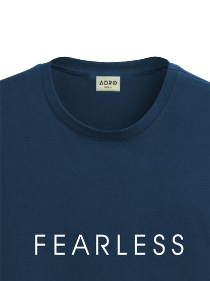 ADRO Men's Solid Regular Fit T-Shirt (RN24-FRL-SB_Teal