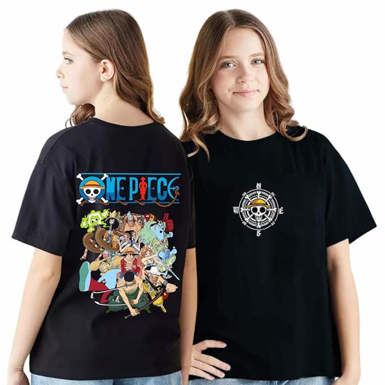 Uniplanet Store GirlS Cotton T Shirt With Round Neck Half Sleeves Cartoon Theme Graphic Prints Standard Length And Regular Fit
