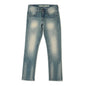 Boys Dark Blue Mid Rise Slim Fit Jeans
