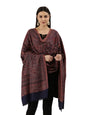Pashmoda Women Aaraish Kashmiri Royal Paisley Design Jamawar Shawl (Size: 101 X 203 Cms)