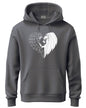 ADRO Mens Cotton Neck Hooded Sweatshirt (H24-DEVI-SG_Steel Grey