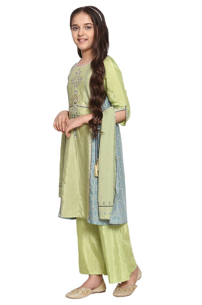 Aurelia womens Kurta, Trouser & Dupatta